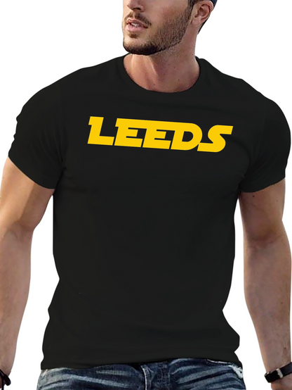 Leeds T-Shirt - Black and Yellow Graphic Tee