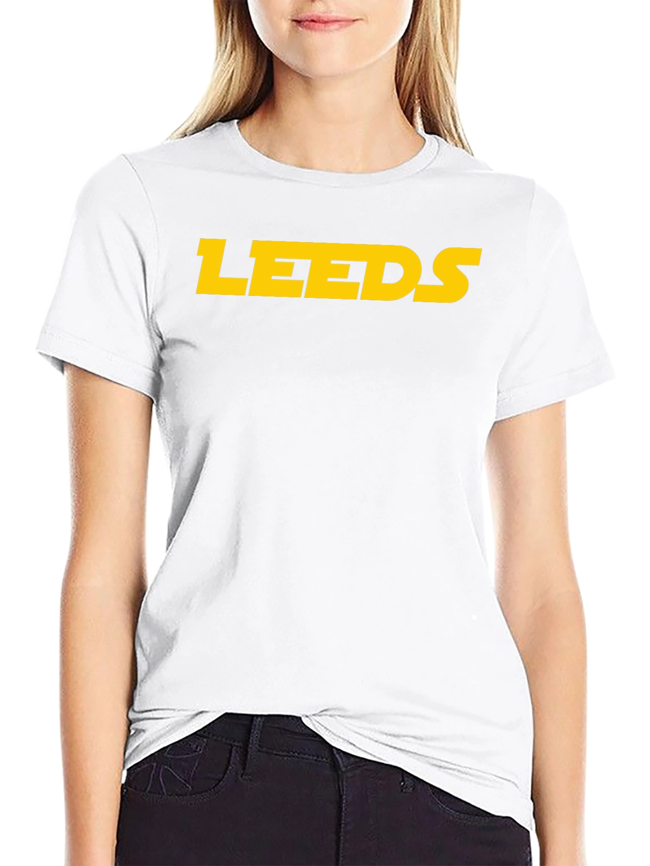 Leeds T-Shirt - Black and Yellow Graphic Tee