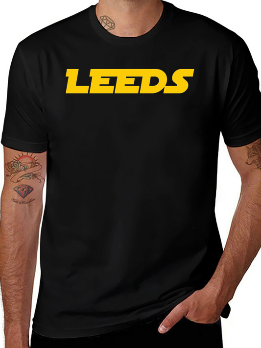 Leeds T-Shirt - Black and Yellow Graphic Tee