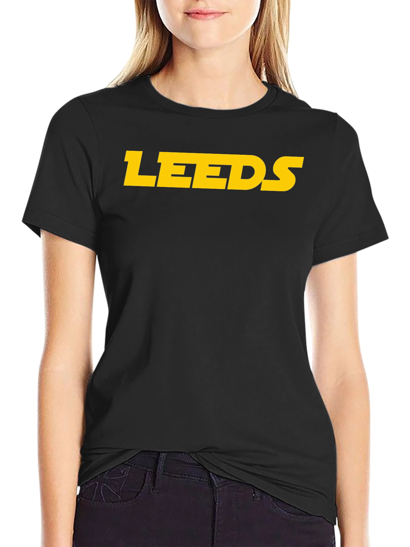 Leeds T-Shirt - Black and Yellow Graphic Tee