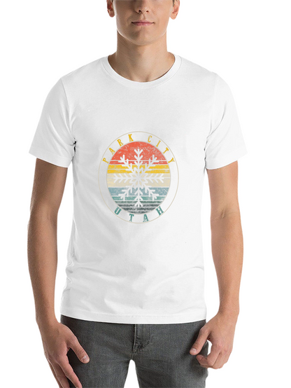 Park City Utah Snowflake T-Shirt