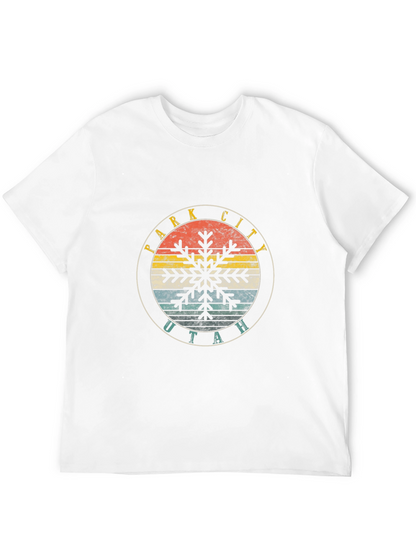 Park City Utah Snowflake T-Shirt