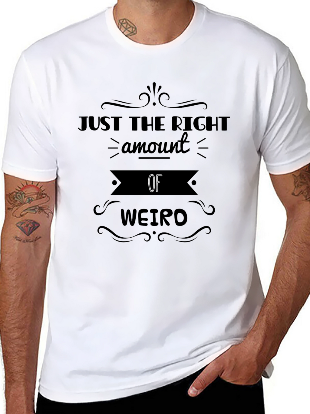 Just the Right Amount of Weirdo Graphic Tee