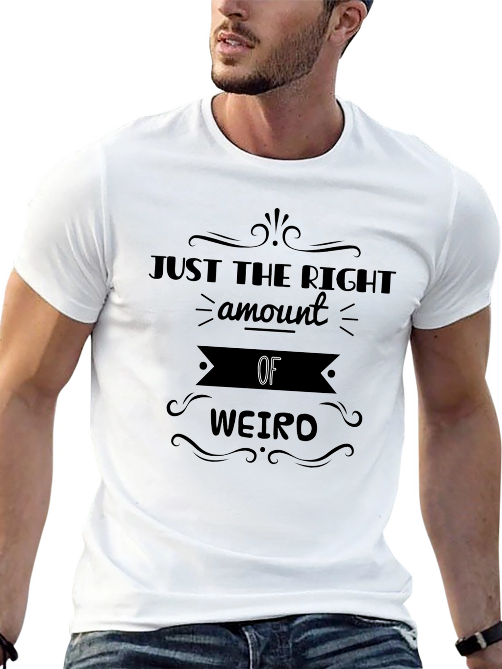 Just the Right Amount of Weirdo Graphic Tee