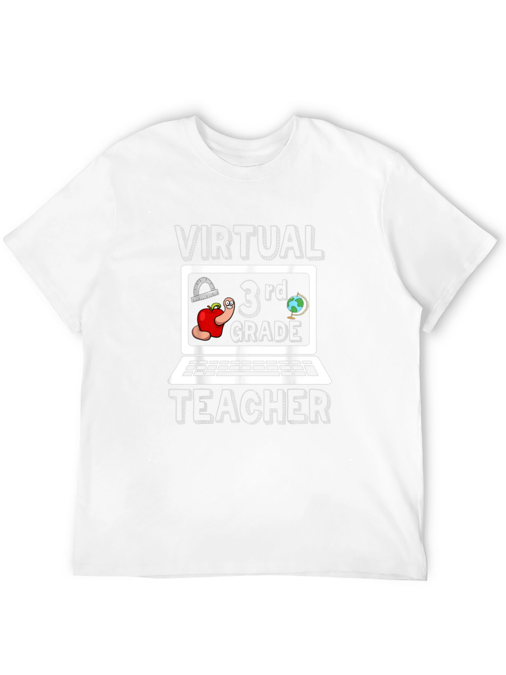Virtual 3rd Grade Teacher Graphic Tee