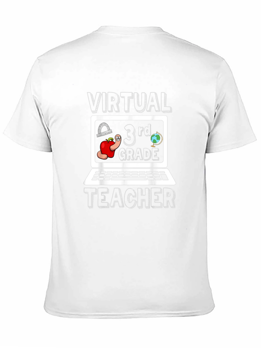 Virtual 3rd Grade Teacher Graphic Tee