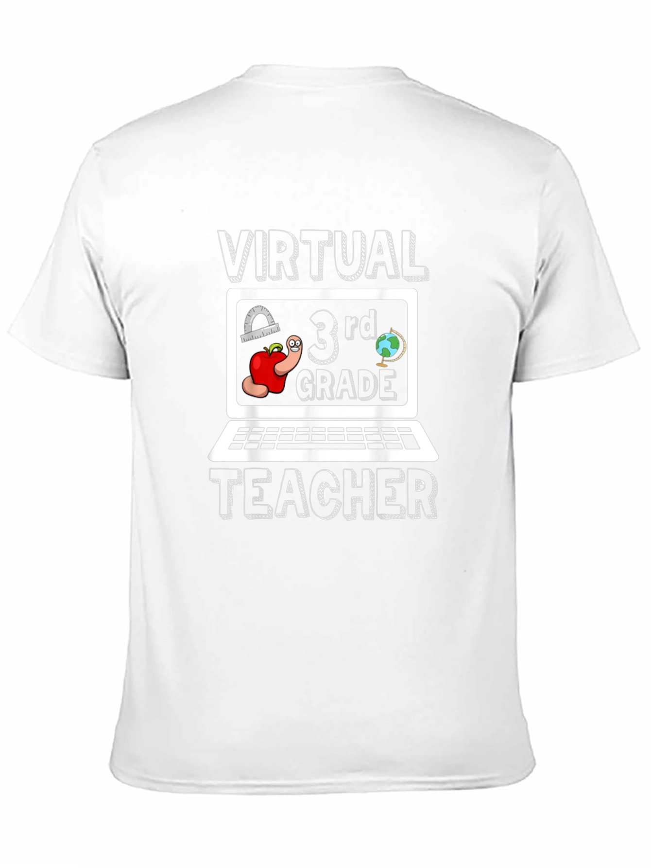 Virtual 3rd Grade Teacher Graphic Tee
