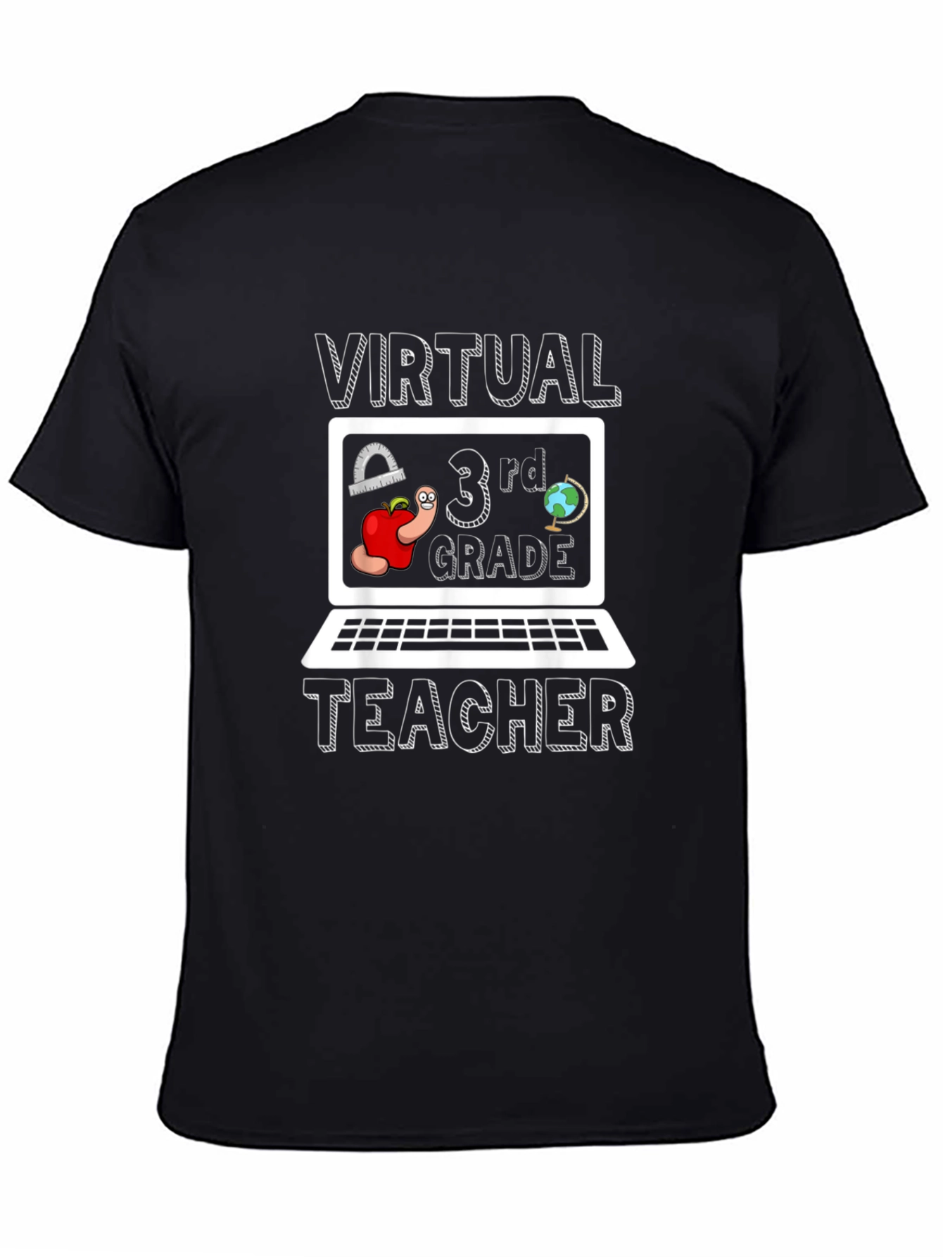 Virtual 3rd Grade Teacher Graphic Tee