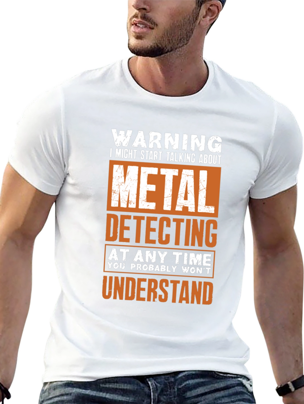 Metal Detecting T-Shirt - Funny Warning Shirt