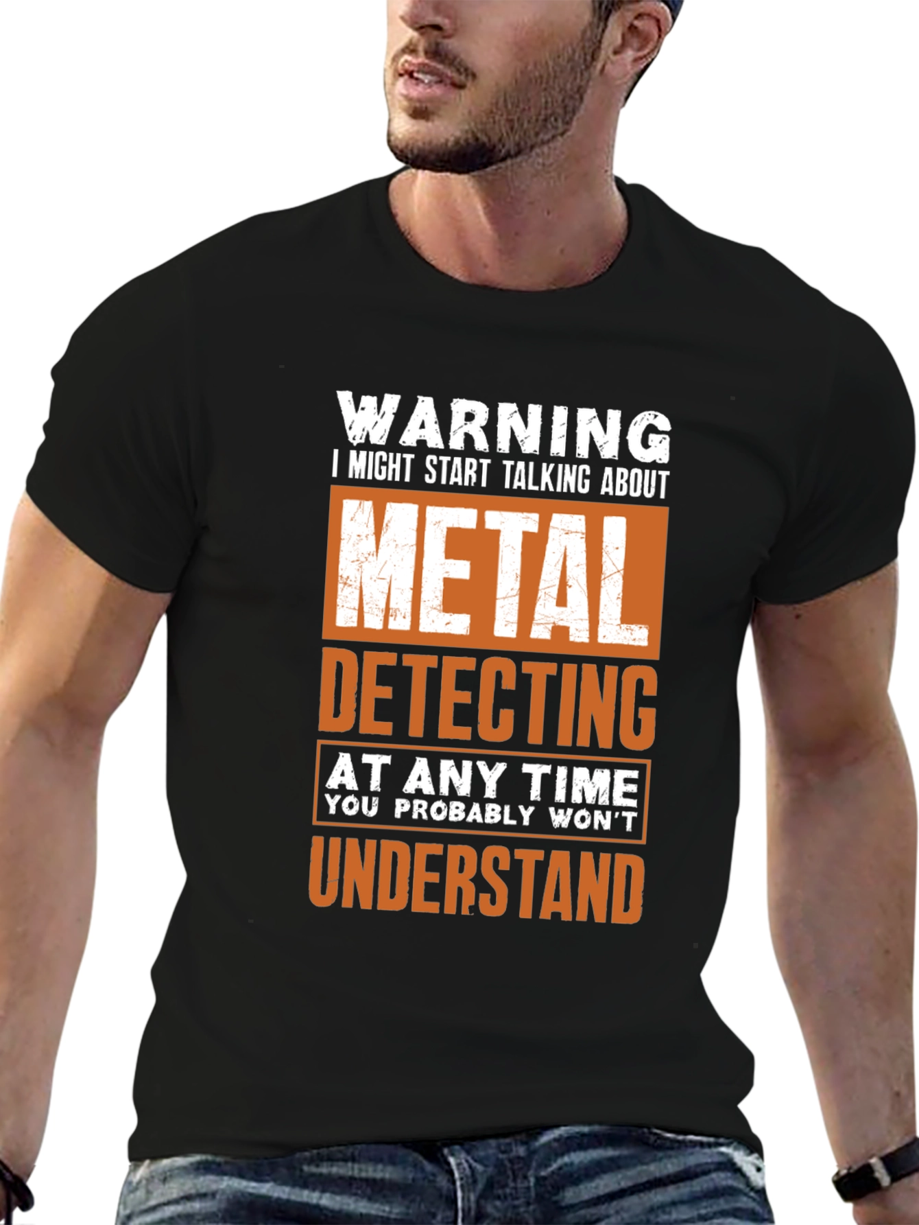 Metal Detecting T-Shirt - Funny Warning Shirt