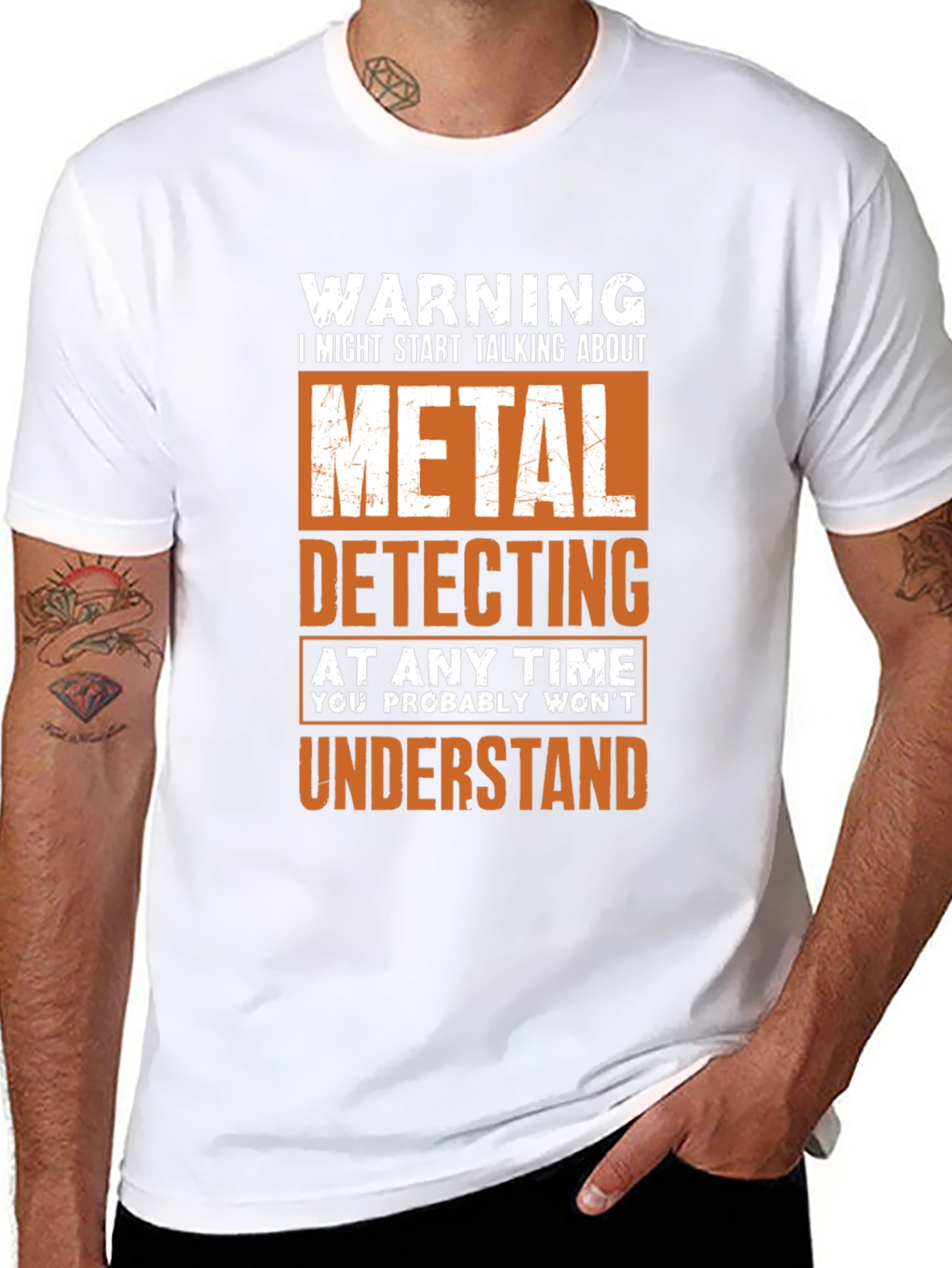 Metal Detecting T-Shirt - Funny Warning Shirt