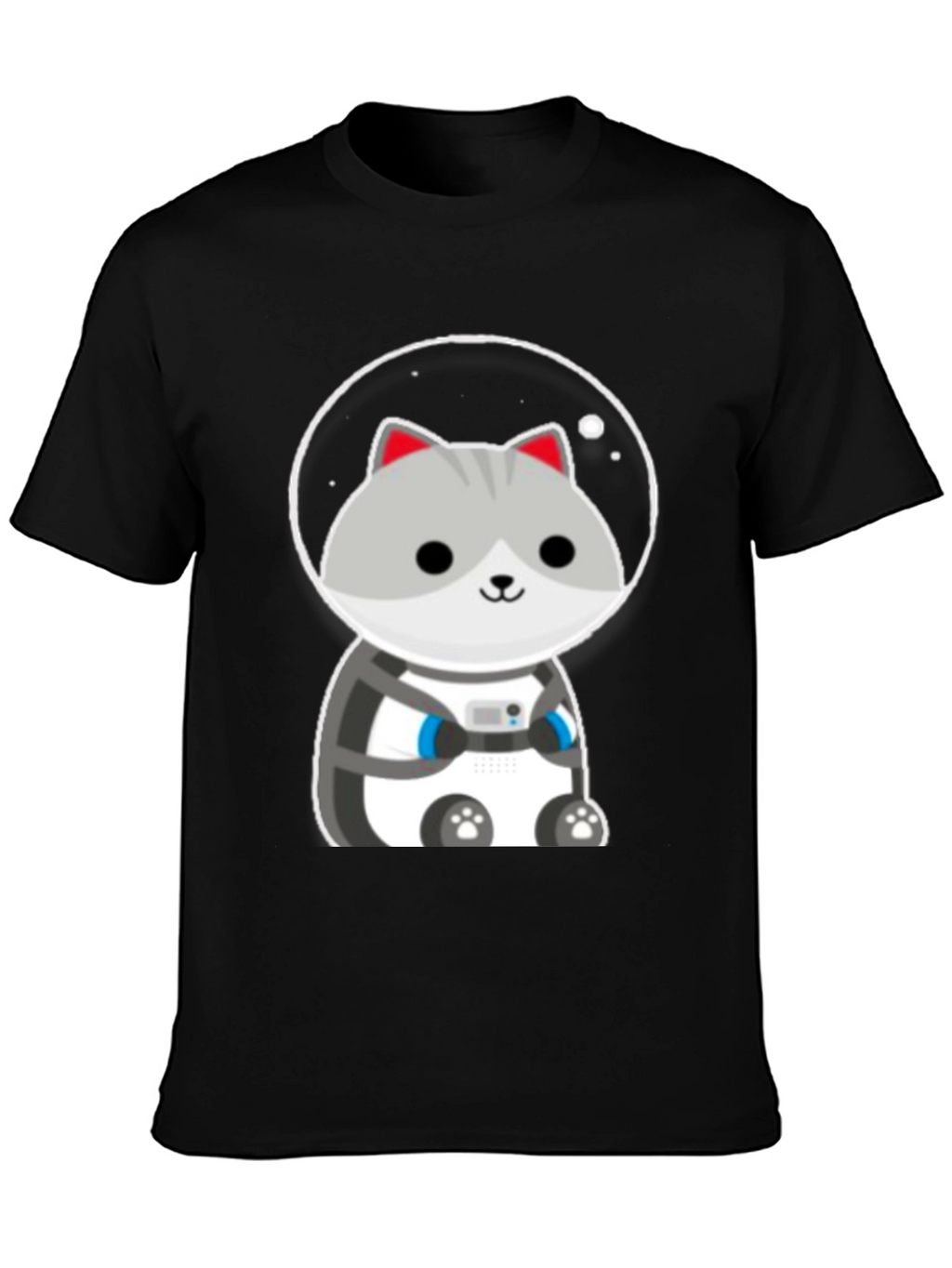 Astronaut Cat Graphic T-Shirt