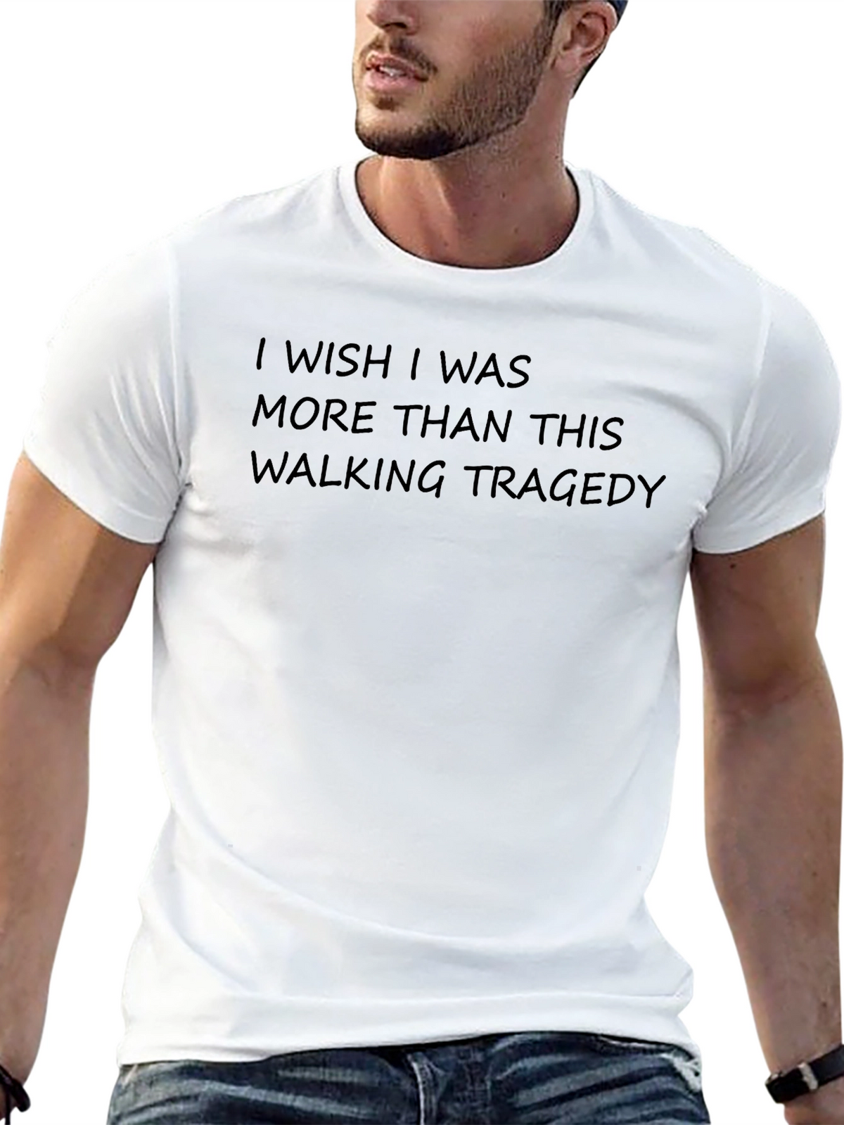 Walking Tragedy Graphic T-Shirt - Mens