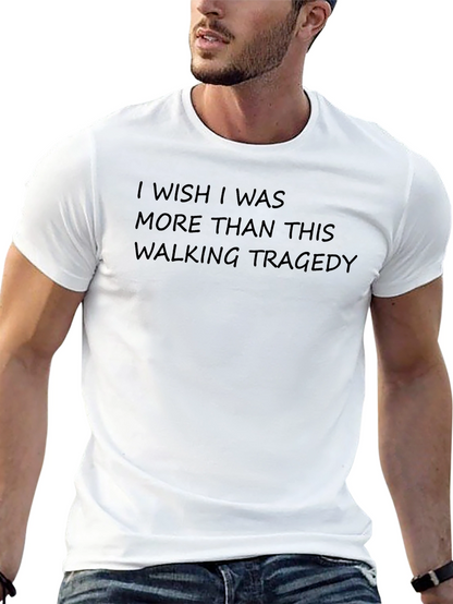 Walking Tragedy Graphic T-Shirt - Mens