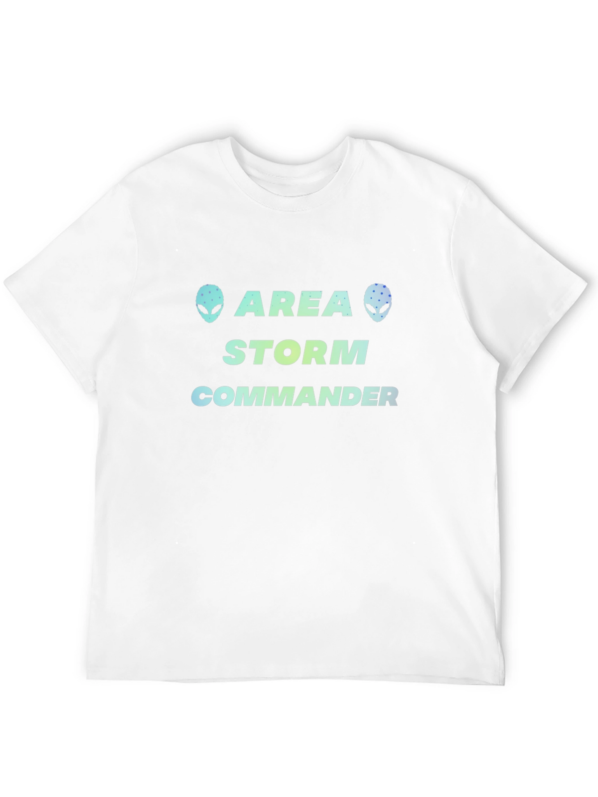 Area Storm Commander T-Shirt Alien Graphic Tee