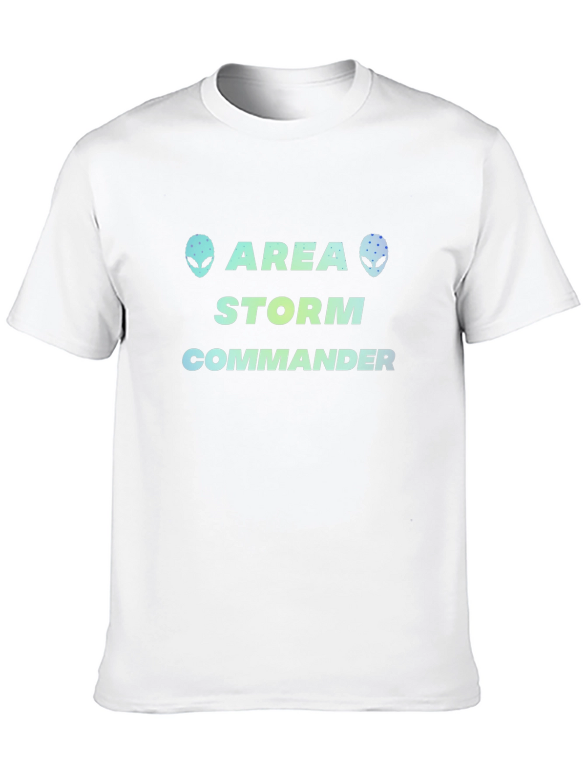 Area Storm Commander T-Shirt Alien Graphic Tee
