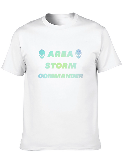 Area Storm Commander T-Shirt Alien Graphic Tee
