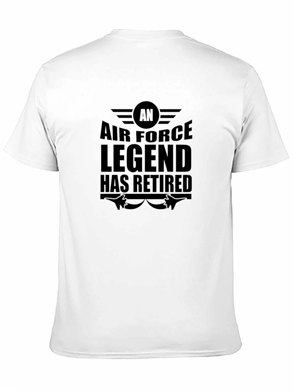 Air Force Legend Retired Black T-Shirt