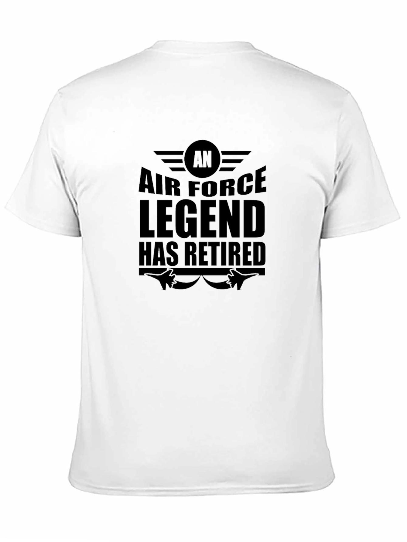 Air Force Legend Retired Black T-Shirt
