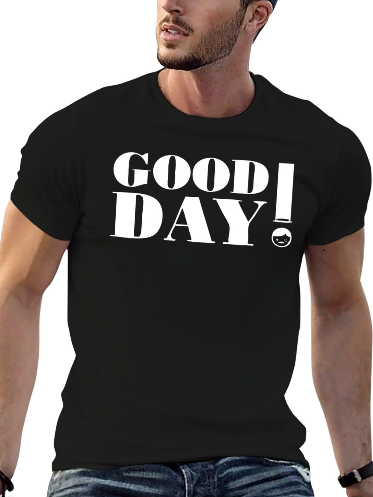 Good Day Graphic Tee - Classic Black