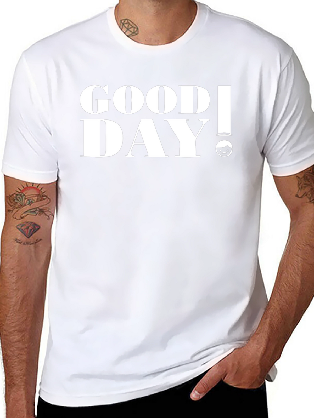 Good Day Graphic Tee - Classic Black