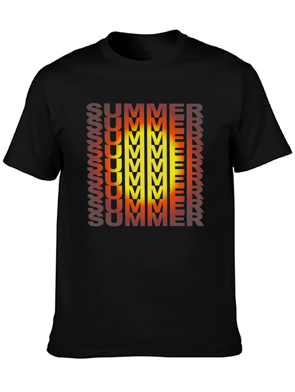 Summer Gradient Graphic Tee