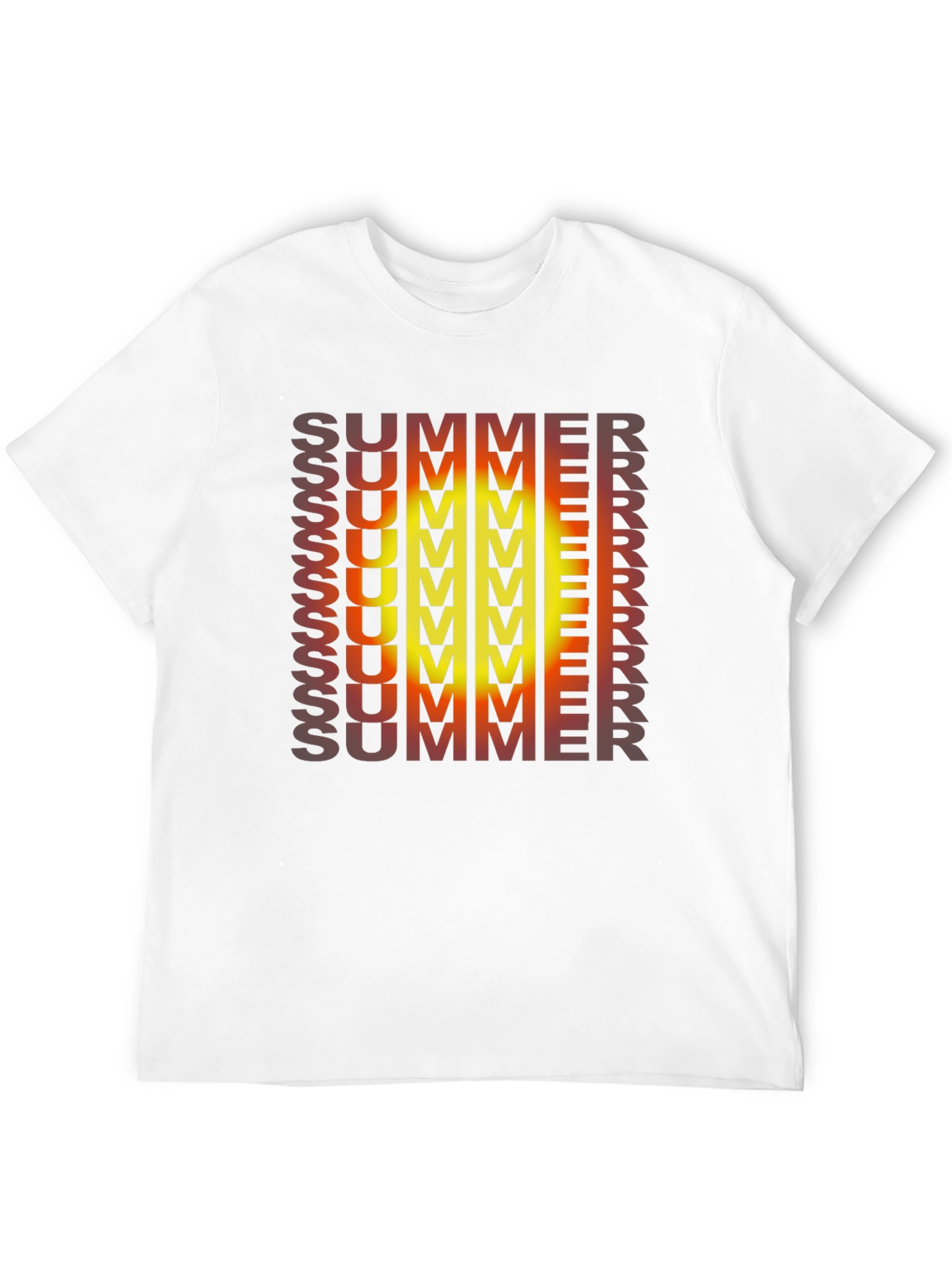 Summer Gradient Graphic Tee