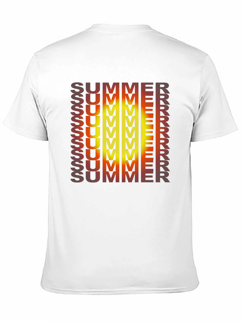 Summer Gradient Graphic Tee