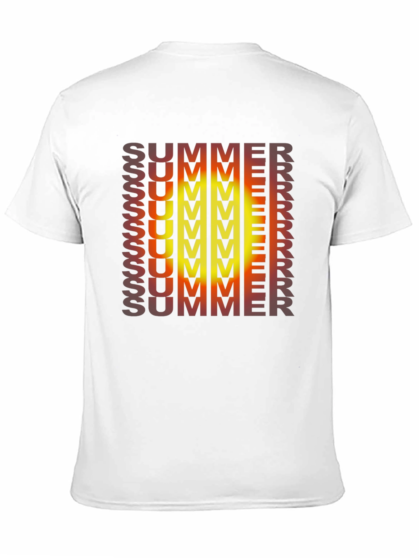Summer Gradient Graphic Tee