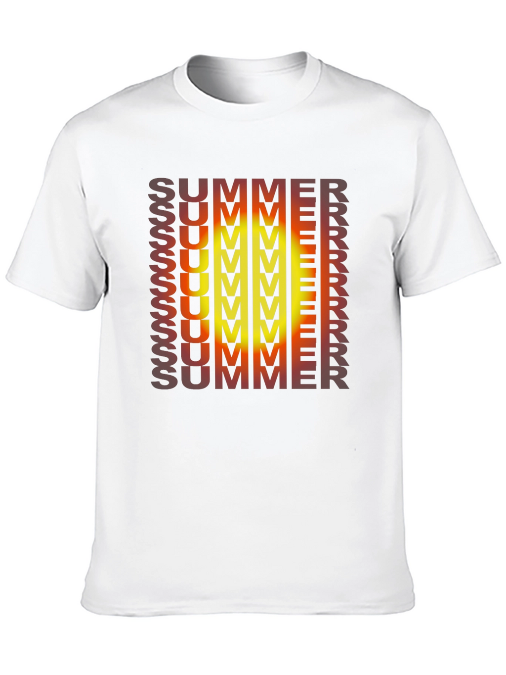 Summer Gradient Graphic Tee