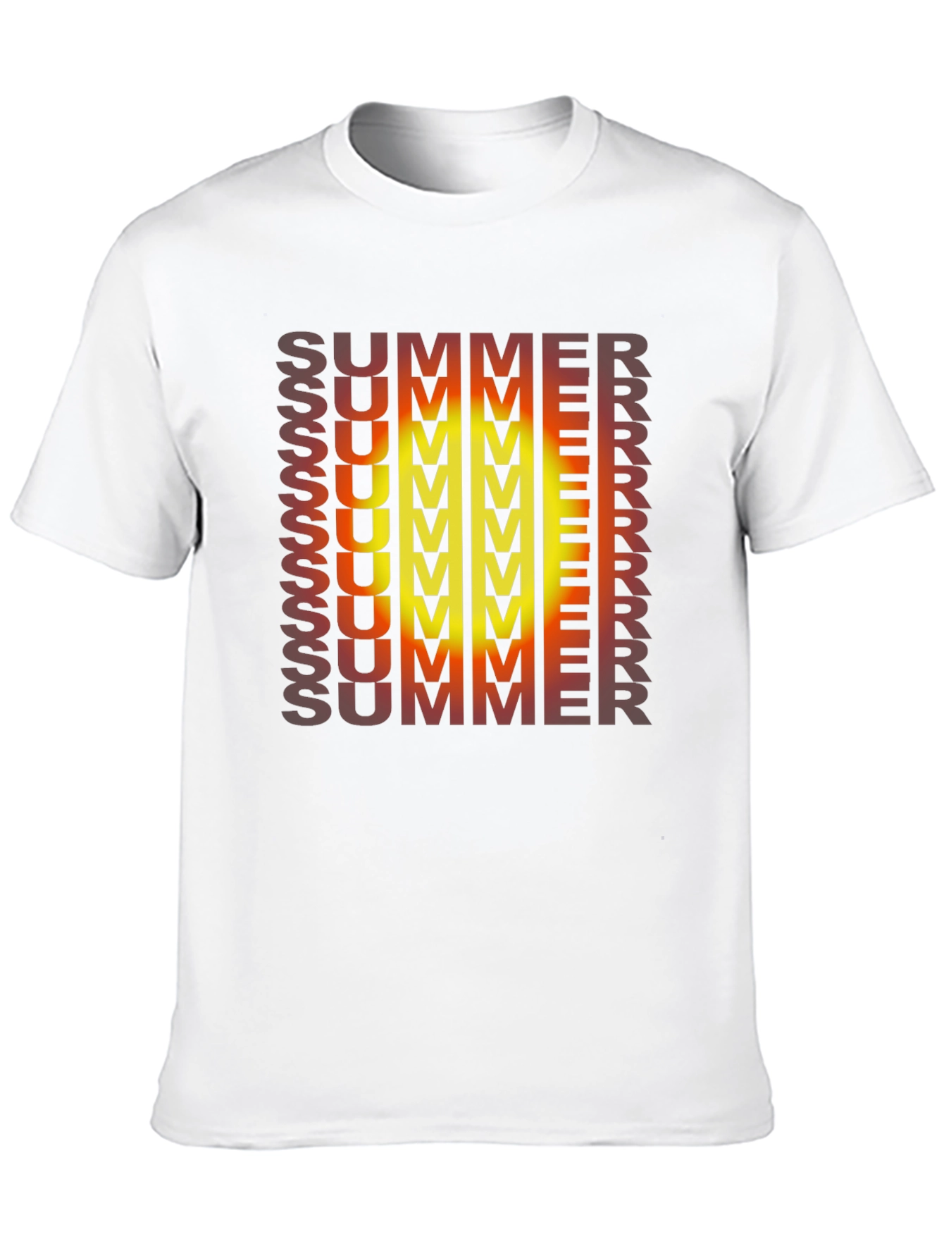 Summer Gradient Graphic Tee