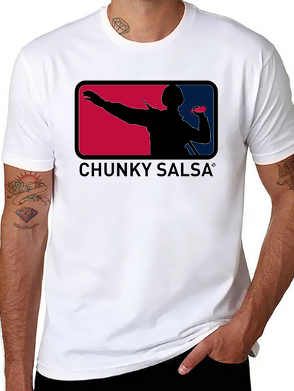 Chunky Salsa Graphic T-Shirt - Baseball Inspired Design