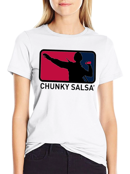 Chunky Salsa Graphic T-Shirt - Baseball Inspired Design
