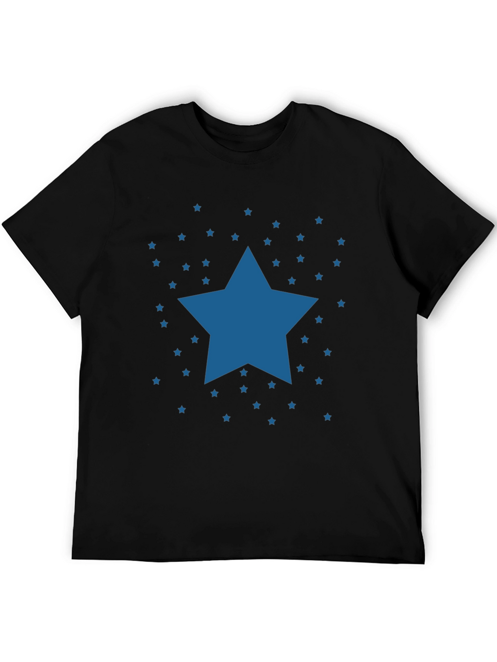 Starry Night Graphic Tee - Classic Black
