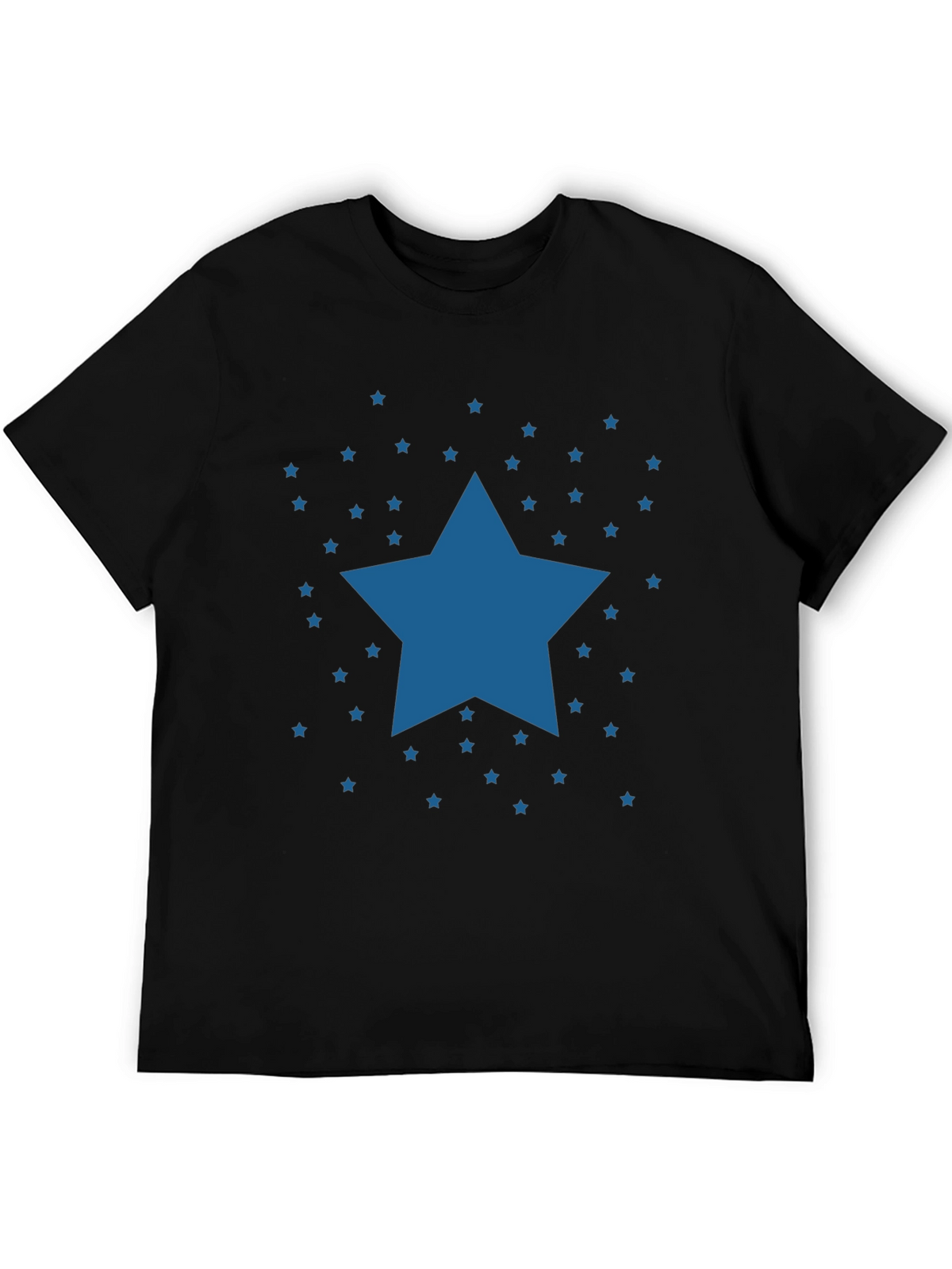 Starry Night Graphic Tee - Classic Black