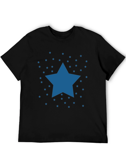 Starry Night Graphic Tee - Classic Black