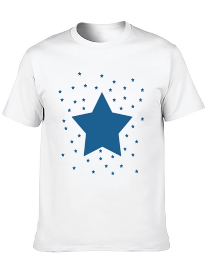 Starry Night Graphic Tee - Classic Black