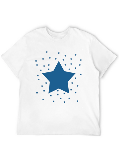 Starry Night Graphic Tee - Classic Black