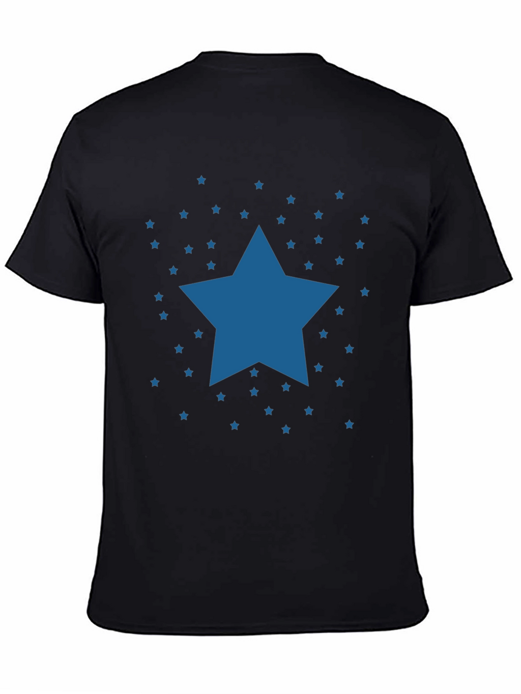 Starry Night Graphic Tee - Classic Black