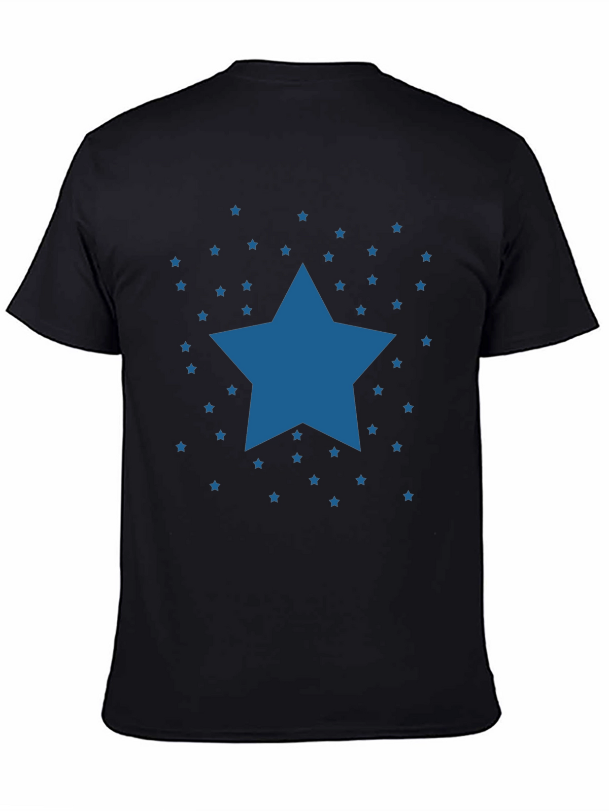 Starry Night Graphic Tee - Classic Black