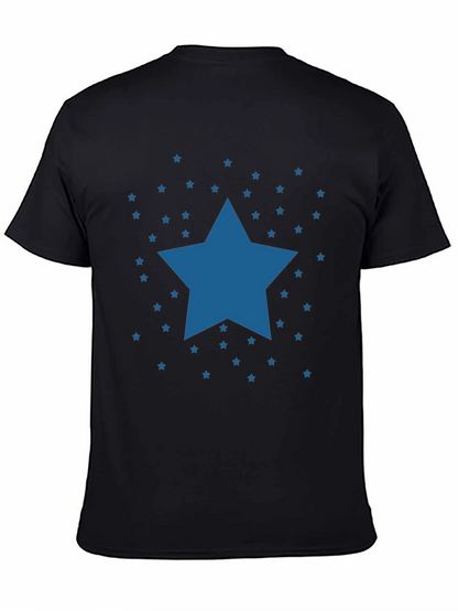 Starry Night Graphic Tee - Classic Black