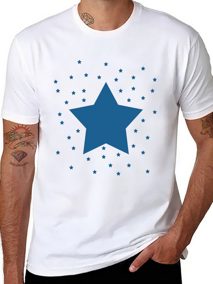Starry Night Graphic Tee - Classic Black