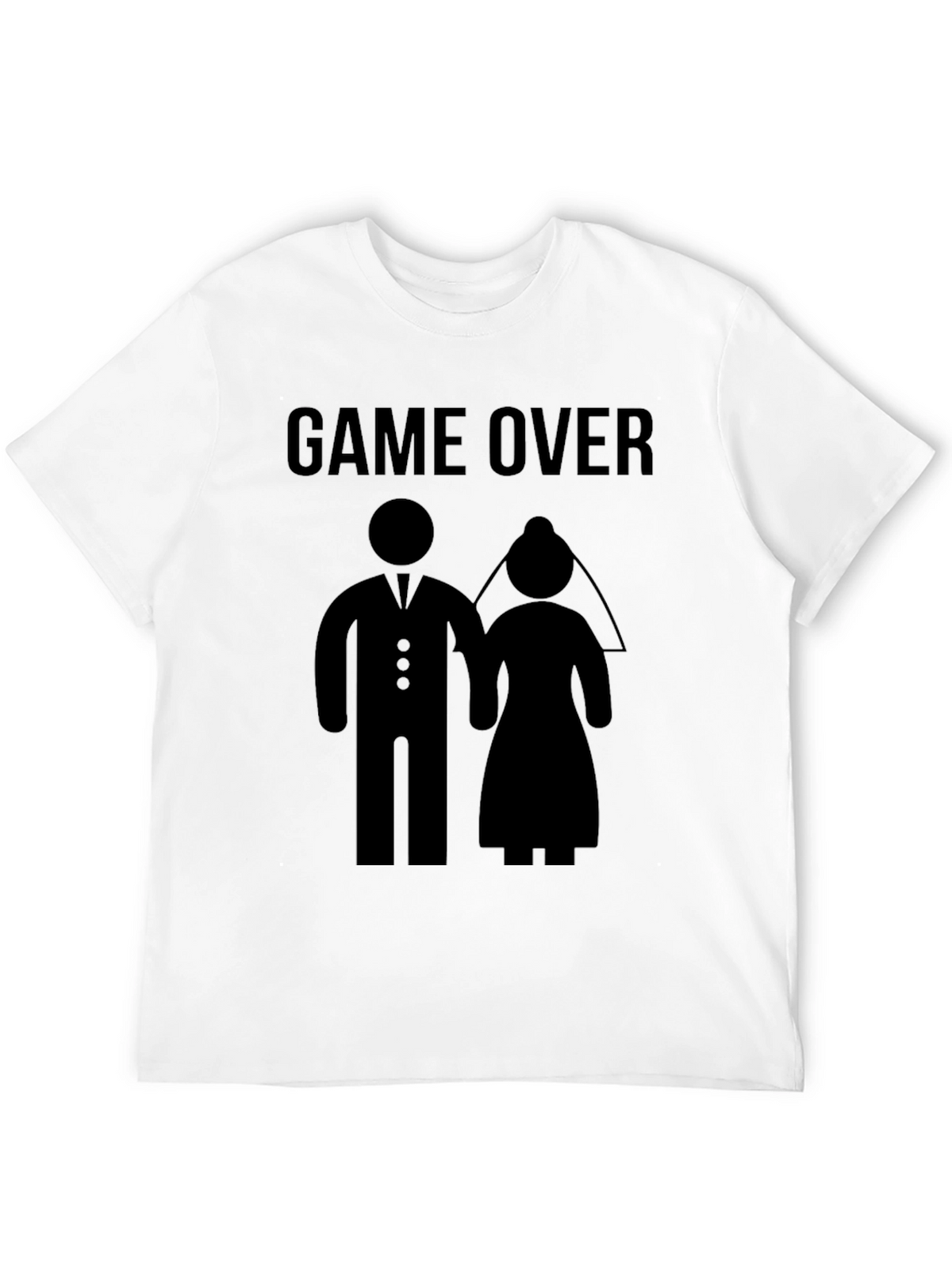 Game Over Wedding Humor T-Shirt