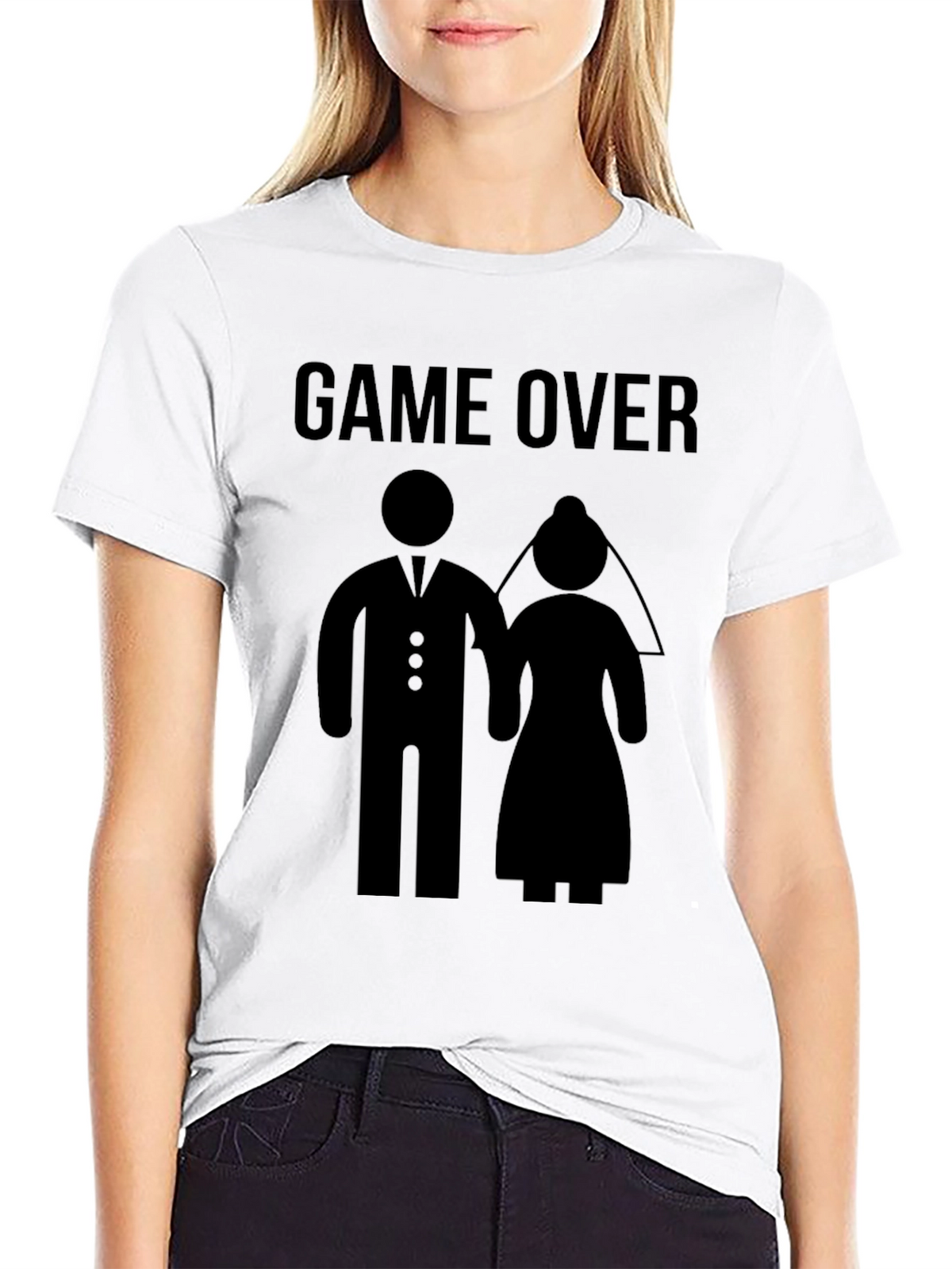 Game Over Wedding Humor T-Shirt