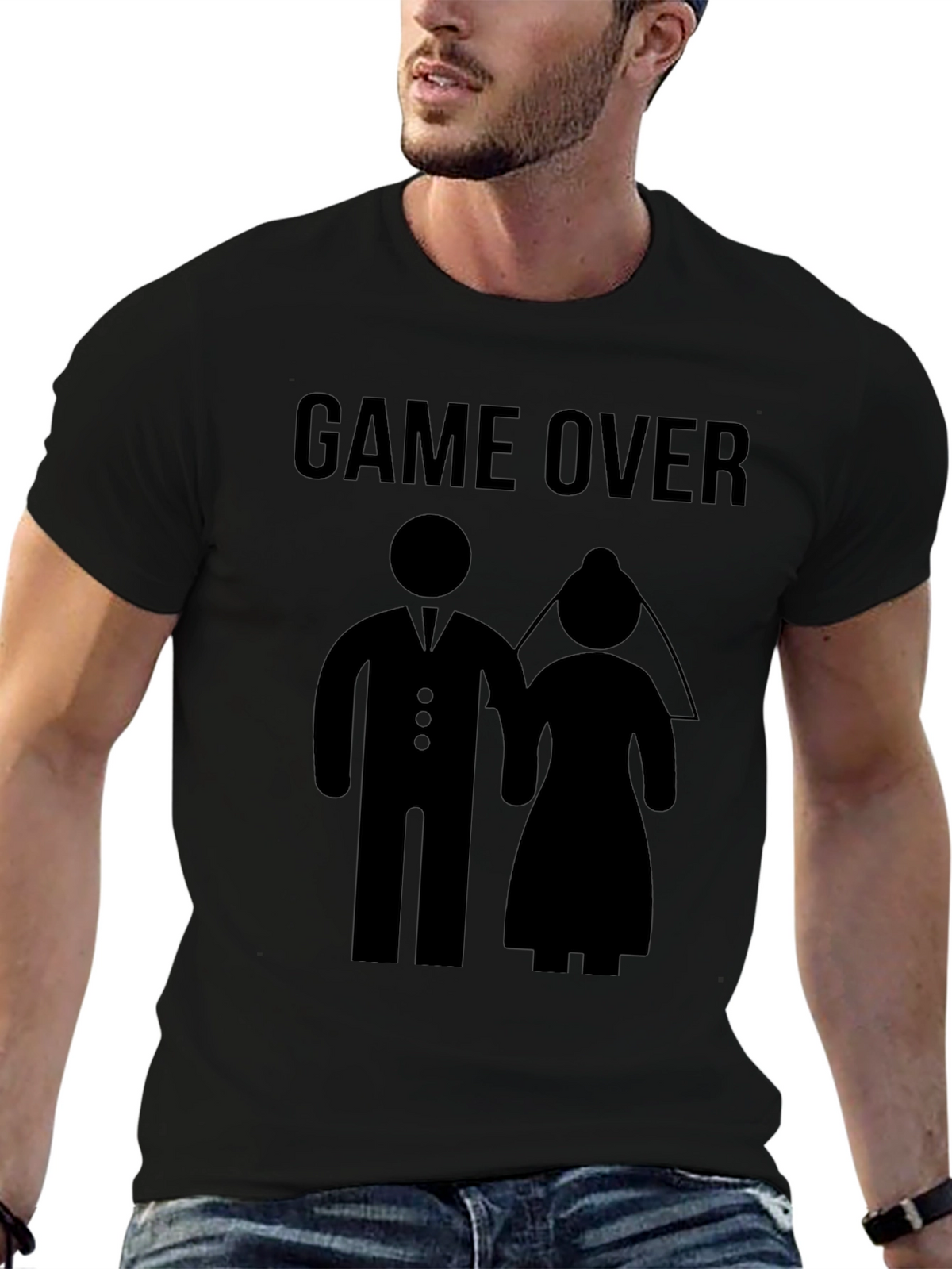 Game Over Wedding Humor T-Shirt