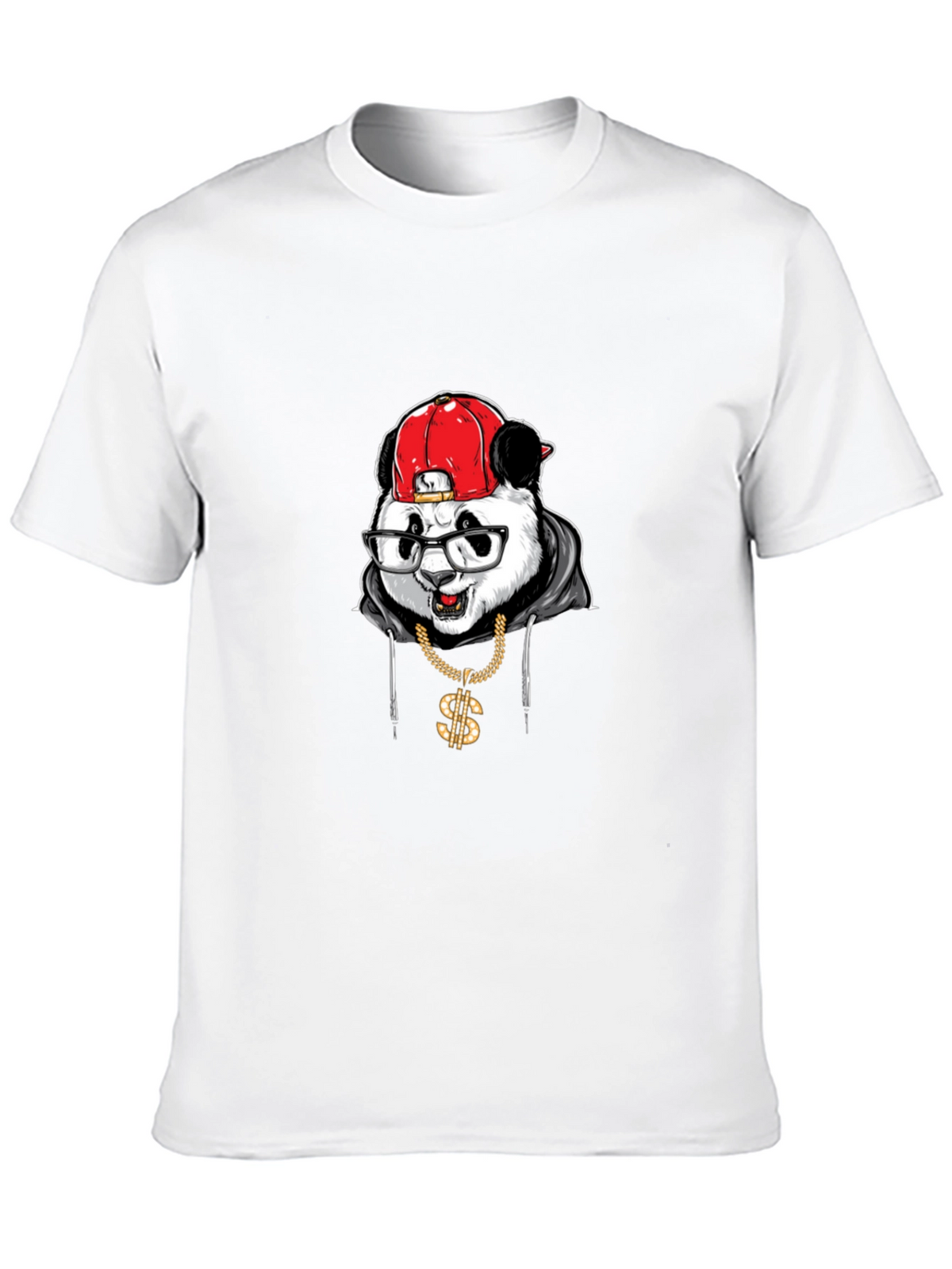 Cool Panda Graphic T-Shirt