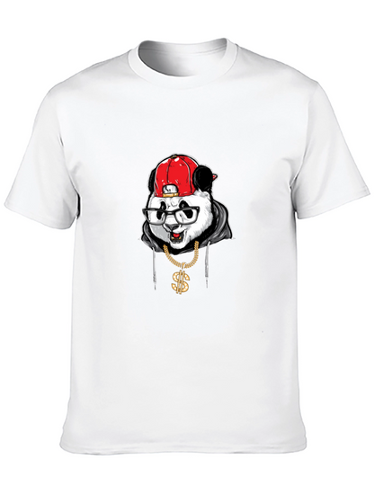 Cool Panda Graphic T-Shirt