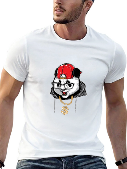 Cool Panda Graphic T-Shirt