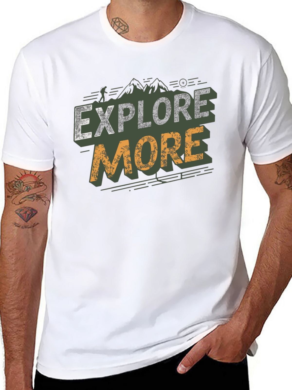 Explore More Graphic Tee - Adventure Awaits!