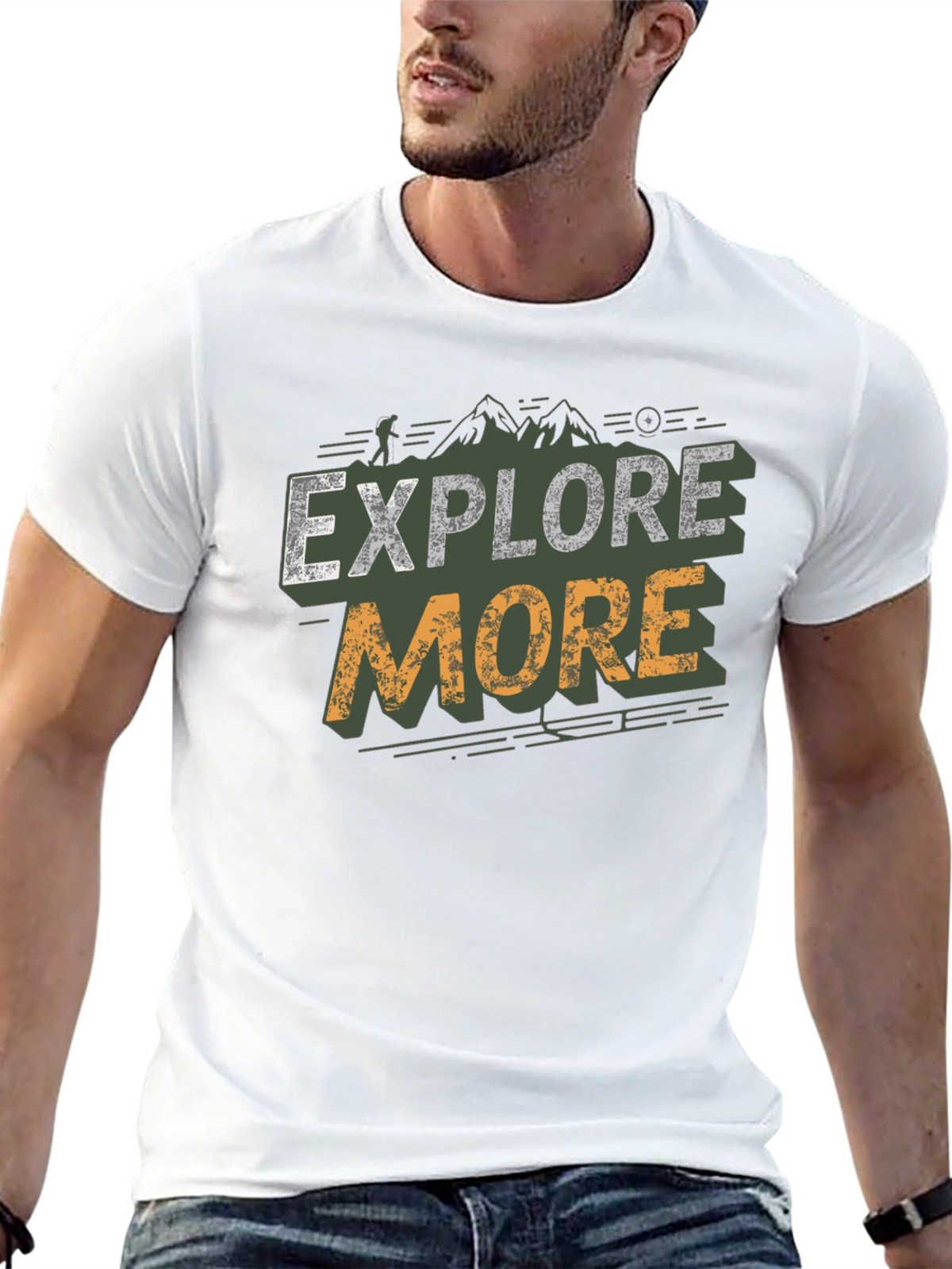 Explore More Graphic Tee - Adventure Awaits!